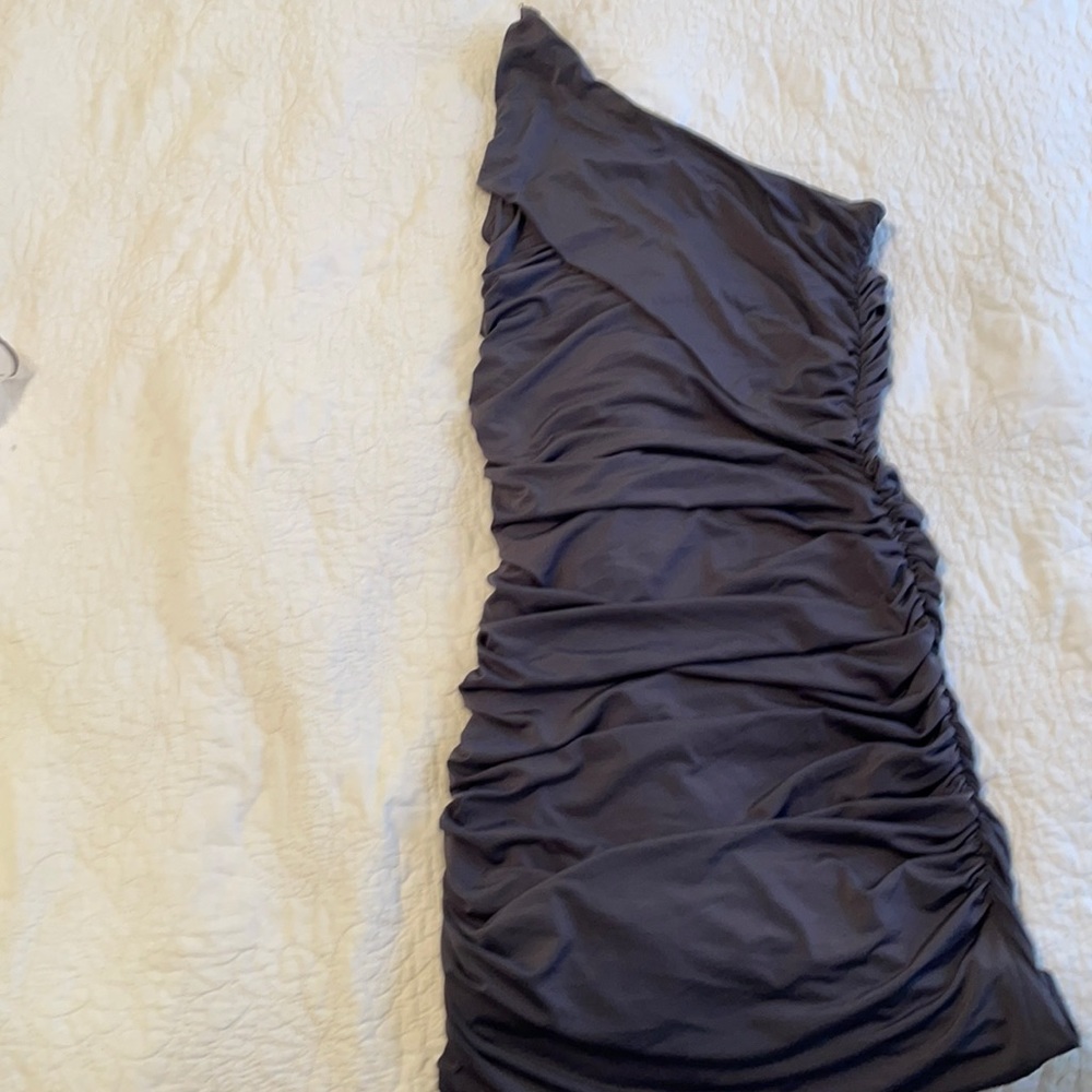 One shoulder dress